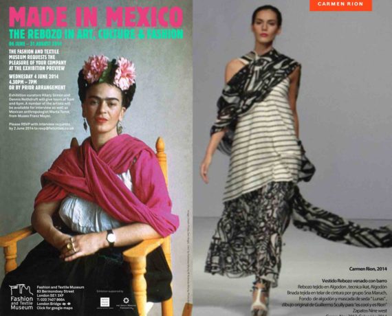 “El rebozo. Made in Mexico”