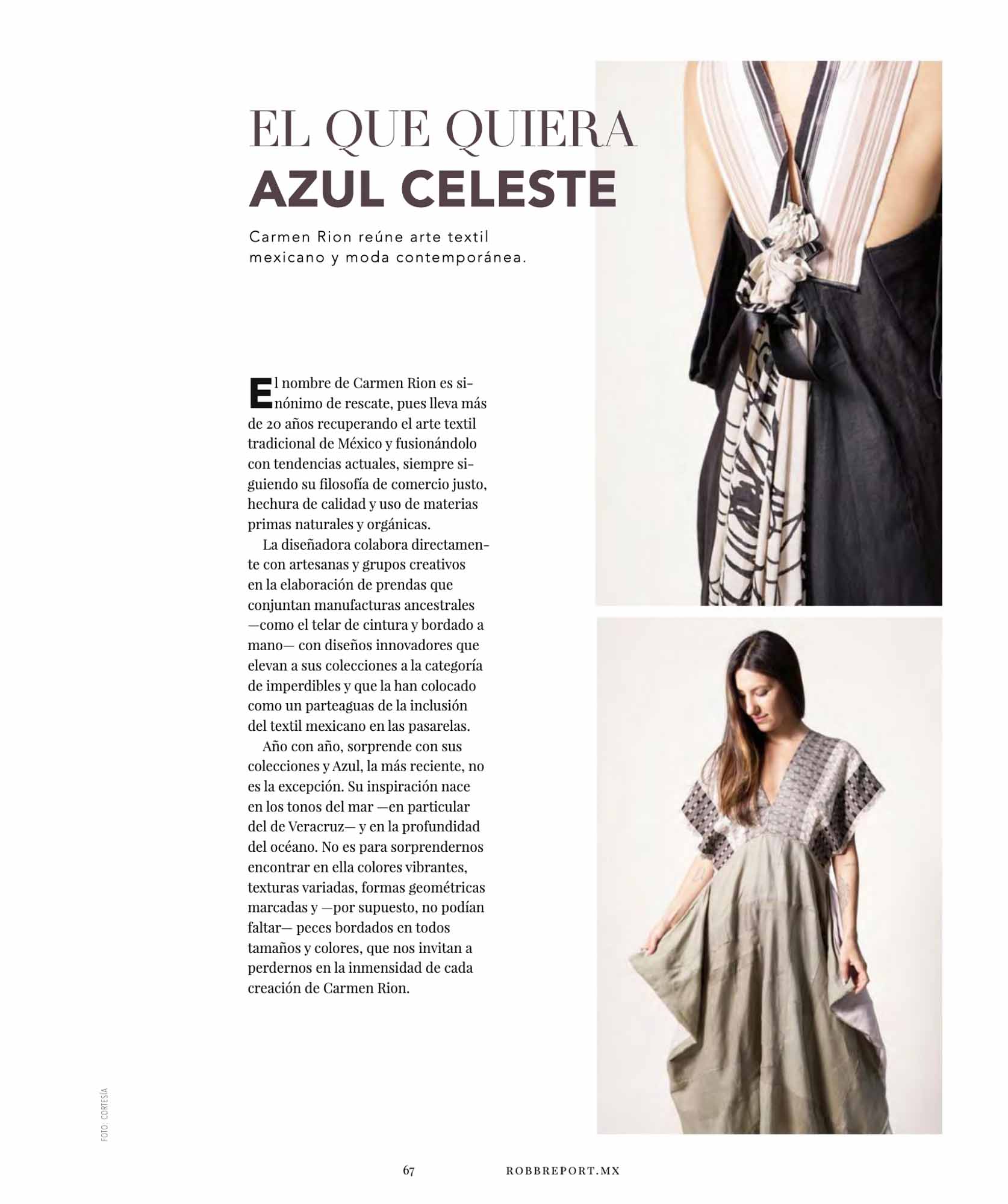 El que quiera azul celeste - Robb Report