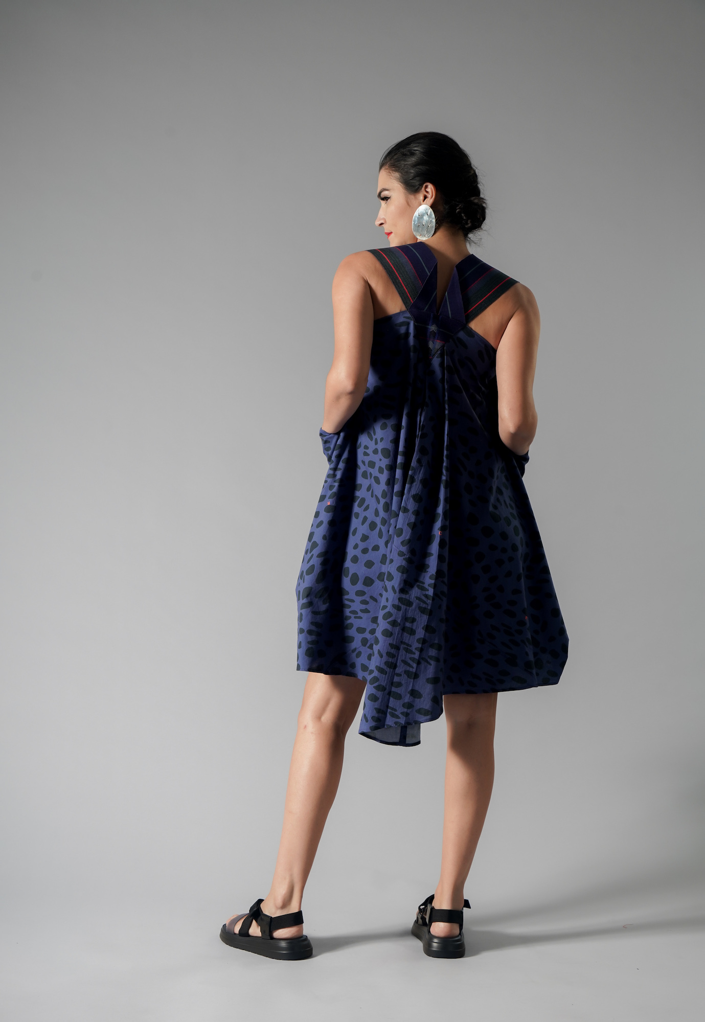 Bolom, vestido Zacatecas bolom azul. - 