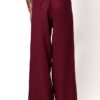 Pantalon campanudo Vino - Imagen 3