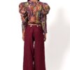 Pantalon campanudo Vino - Imagen 4