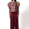 Pantalon campanudo Vino