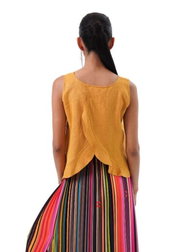 Blusa Ying Yang Amarilla