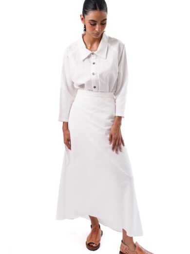 Blusa conjunto blanco