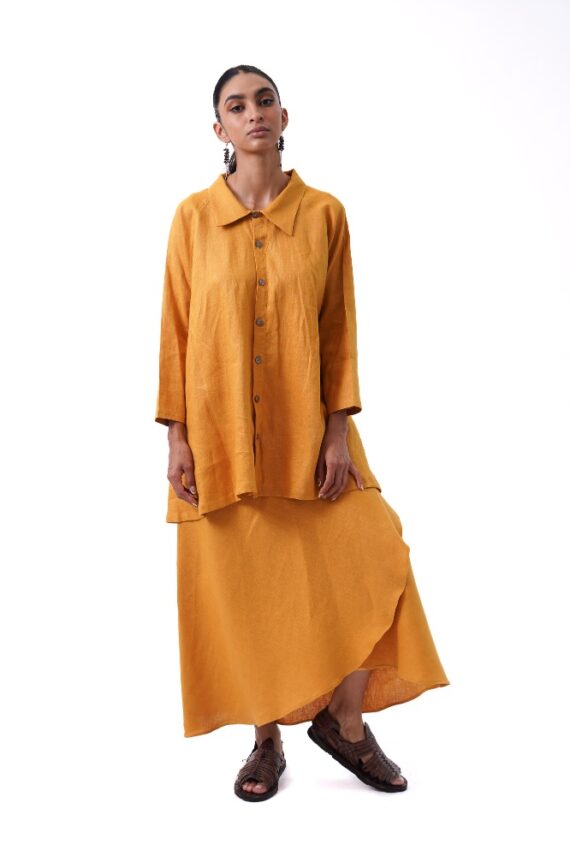 Blusa conjunto amarillo - Imagen 5