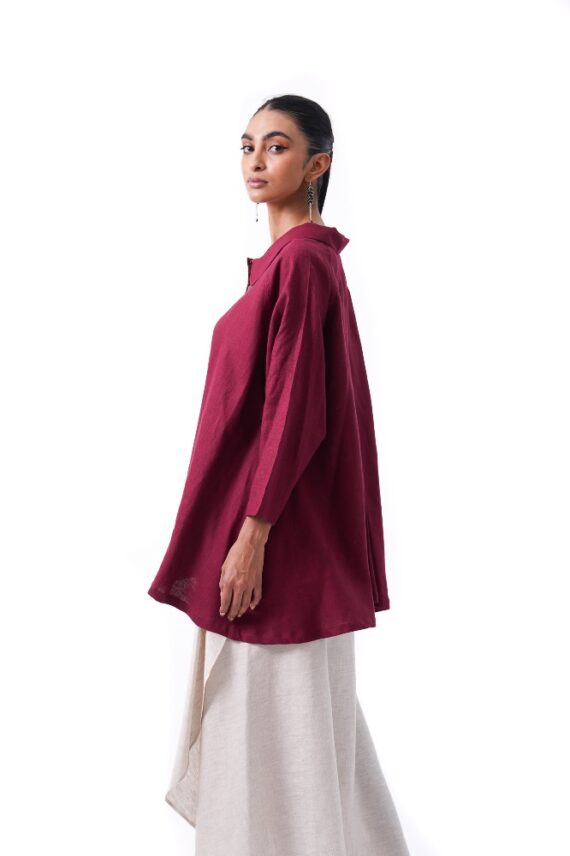Blusa conjunto Vino - Imagen 2