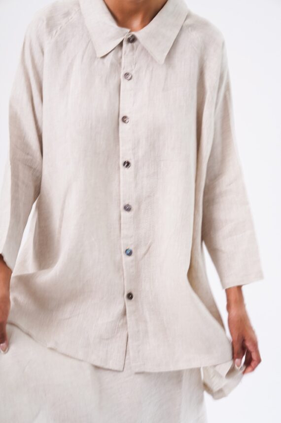 Blusa conjunto beige - Imagen 2