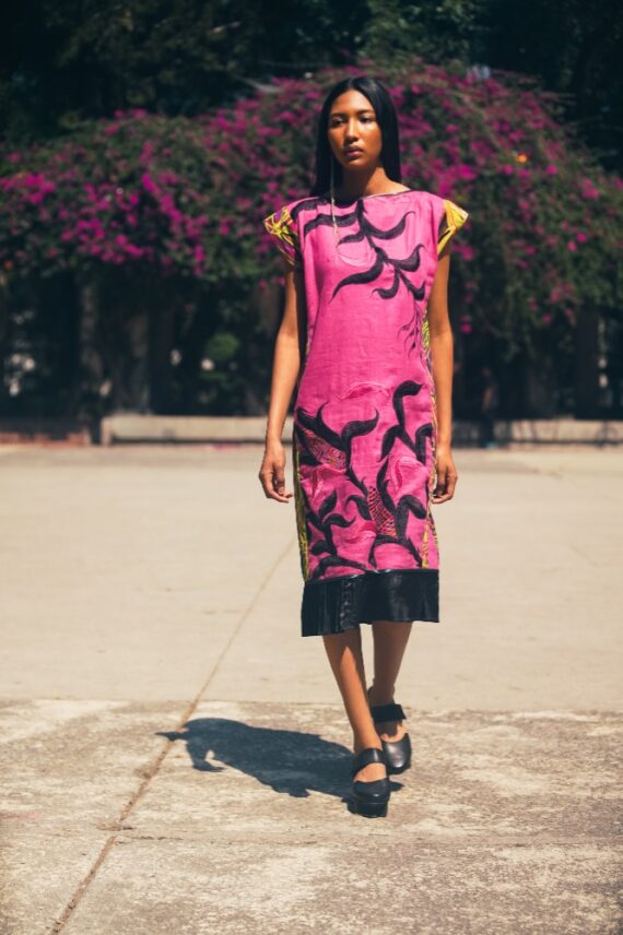 Vestido frida doble Orchid - Imagen 2