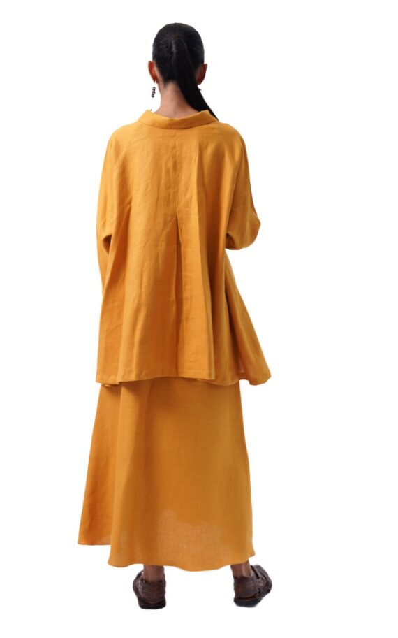 Blusa conjunto amarillo - Imagen 3