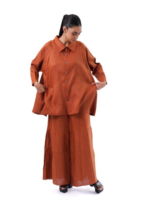 Blusa conjunto Cafe - Imagen 3