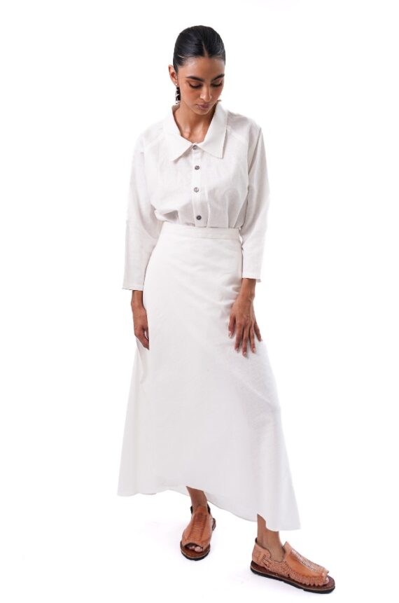 Falda Marilyn Beige - Imagen 2