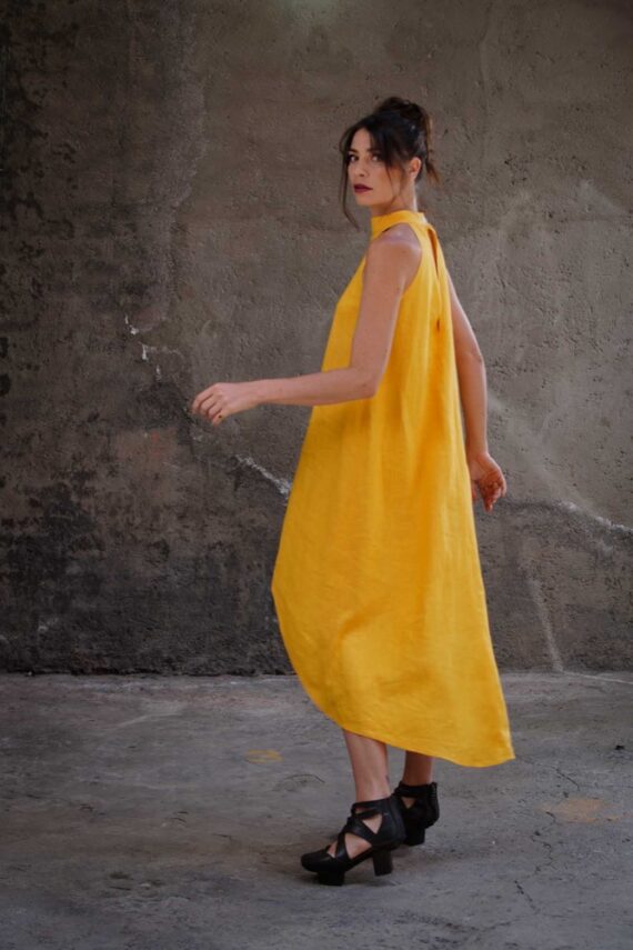 Vestido 60 Amarillo - Imagen 2