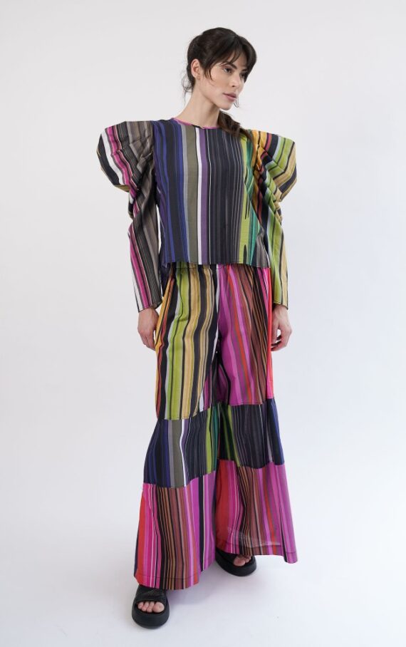 Blusa Maria 23 rayada - Imagen 3