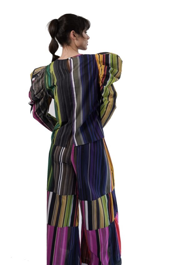 Blusa Maria 23 rayada - Imagen 2