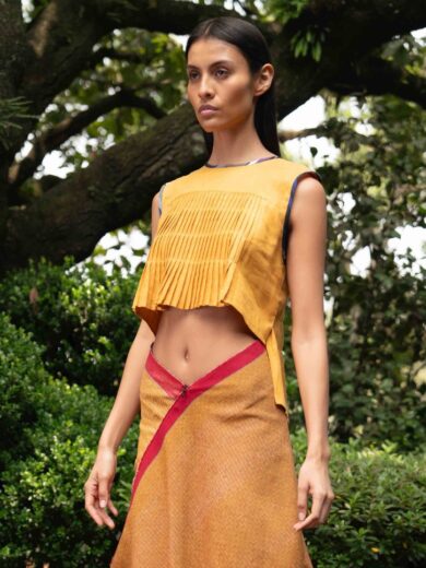 Blusa Mariasin Amarillo