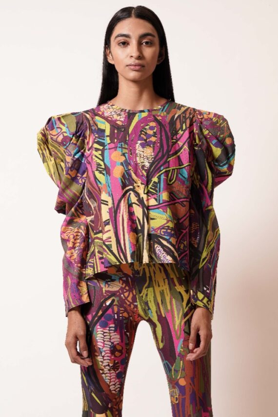 Blusa Maria 23 Milpa - Imagen 3