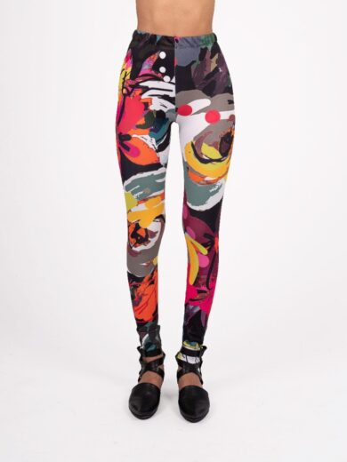 leggings flores