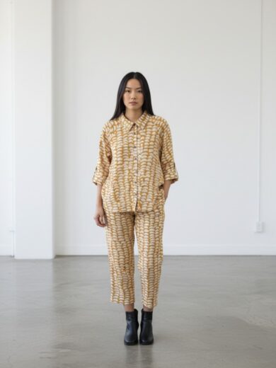 Blusa conjunto Maiz amarillo