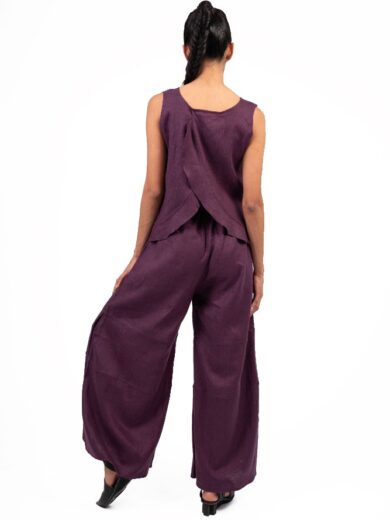 Pantalon Campanudo Uva