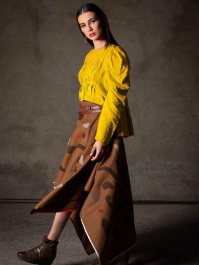 Blusa Maria 26 Amarilla