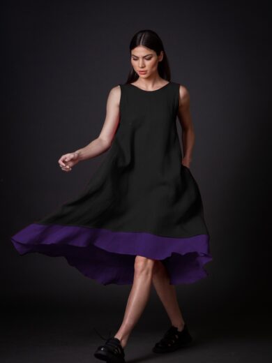 Vestido Flor sin Negros comb