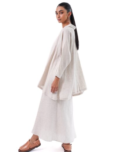 Blusa conjunto beige