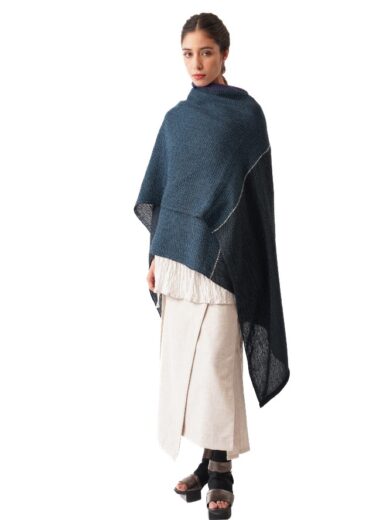 Capa Meisho negro, violeta, turquesa