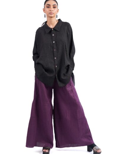 Pantalon Lq Lino Uva