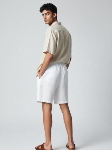 Short Blanco