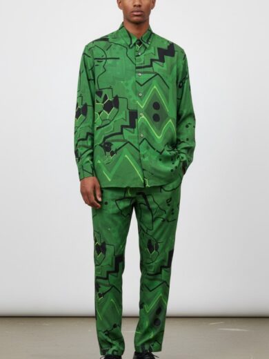 Pantalon jareta verde