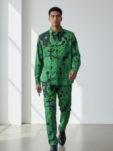 Camisa futbolera verde