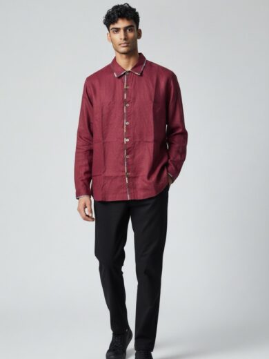Camisa Tzotz Vino