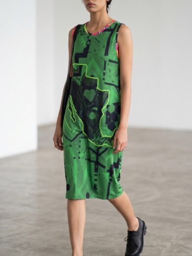 Vestido R21 Mundial Verde