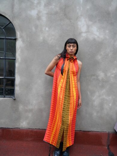 Vestido Miso Naranja